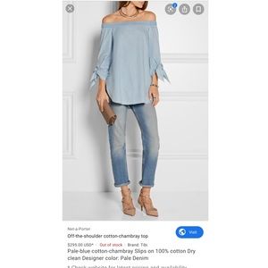 Tibi Off the Shoulder Tops